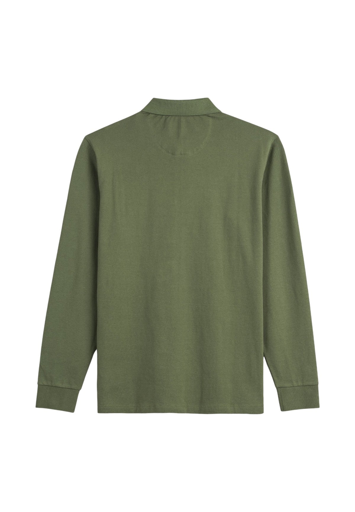 Polo Piqué Stretch Piquet Long Sleeve Polo 11MPS028-03305 Olive