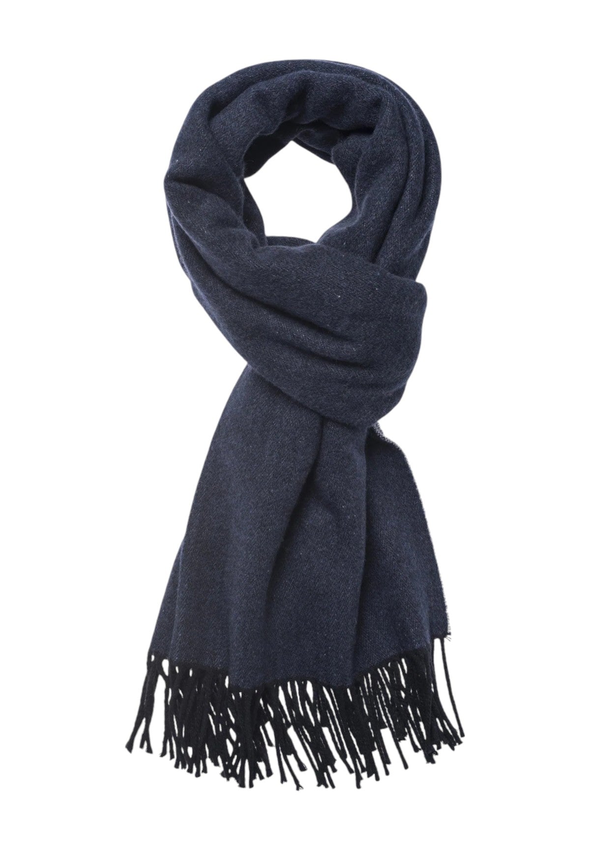 Sciarpa Herringbone Scarf 11MSF001-02910 College Blue