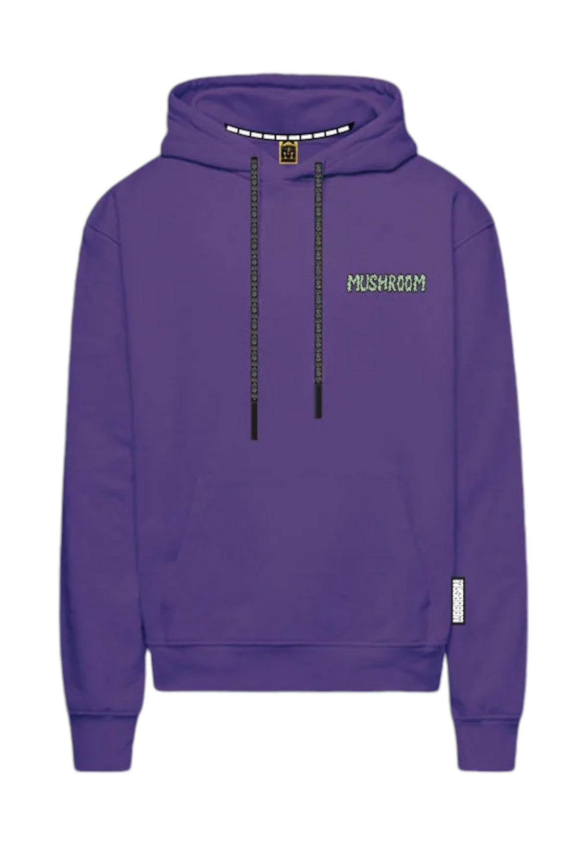 Felpa Pullover con Cappuccio Skateboard World 24FWMU25001 Viola