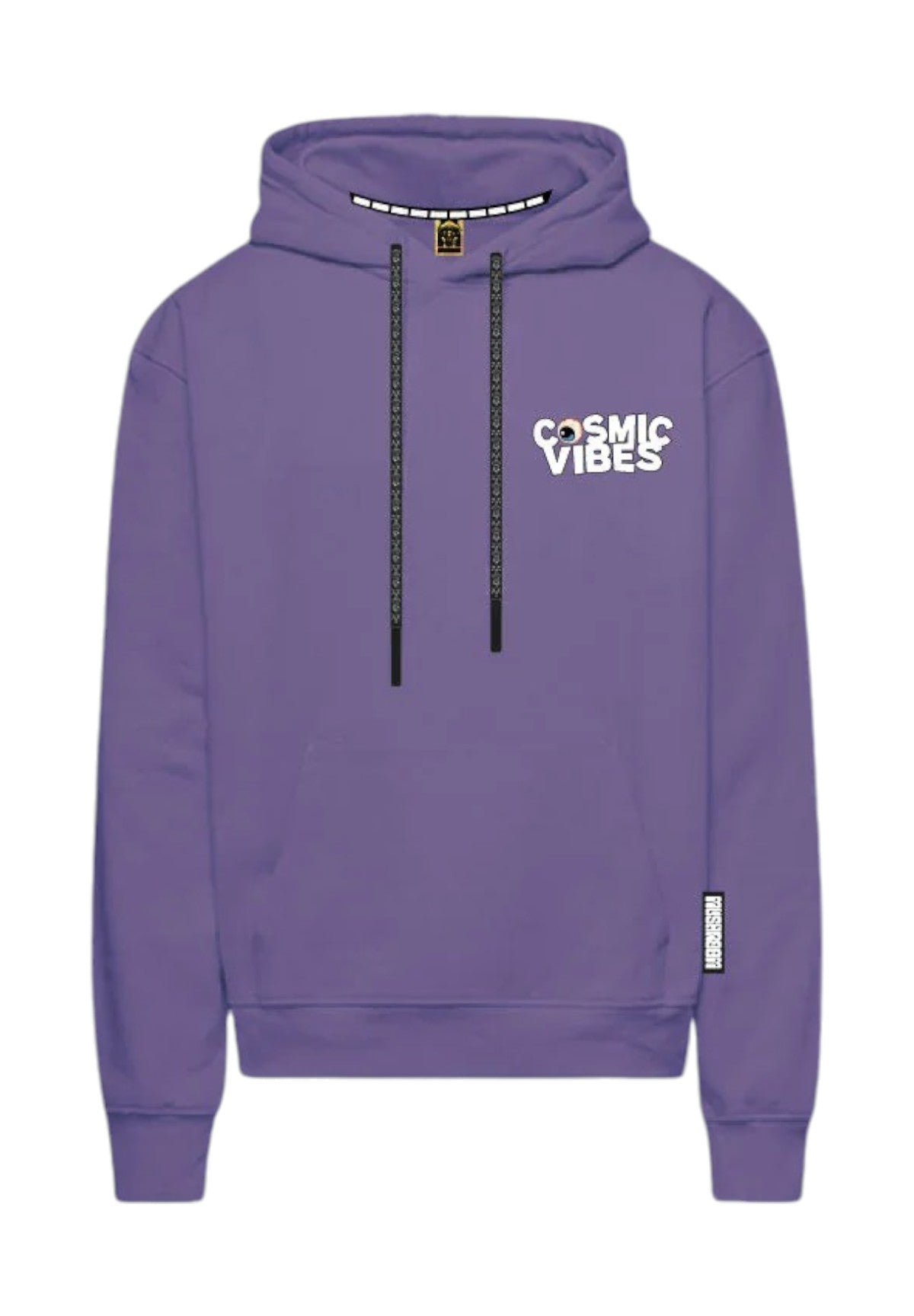 Felpa Pullover con Cappuccio Cosmic Vibes 24FWMU25012 Viola