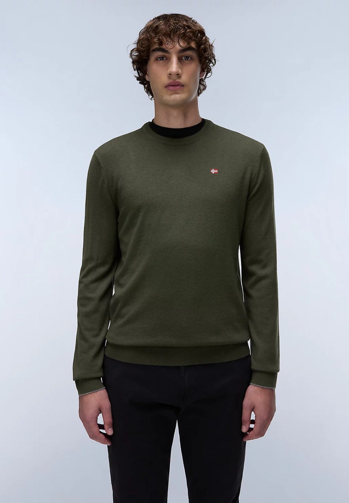 Maglione Girocollo Damavand C 4 NP0A4GJU Green Depths