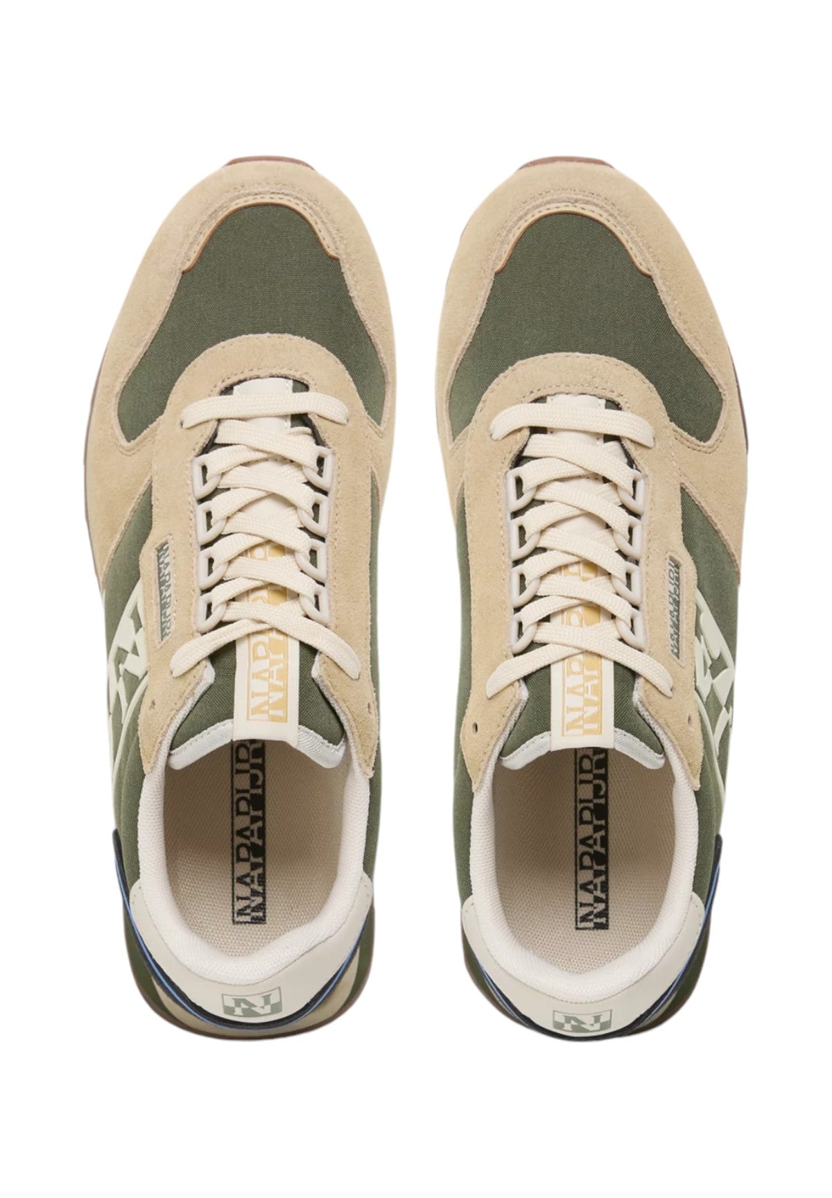 Sneakers Virtus Running NP0A4IJI Beige/Green