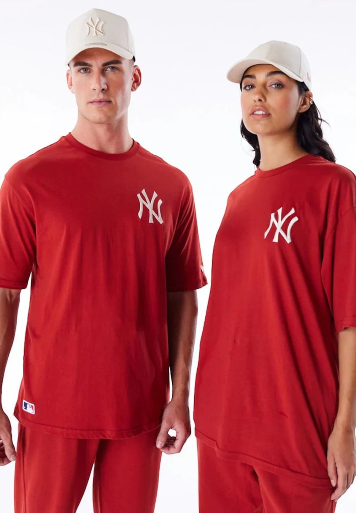 T-Shirt A Maniche Corte New York Yankees League Essential 60564754 Rust, Copper