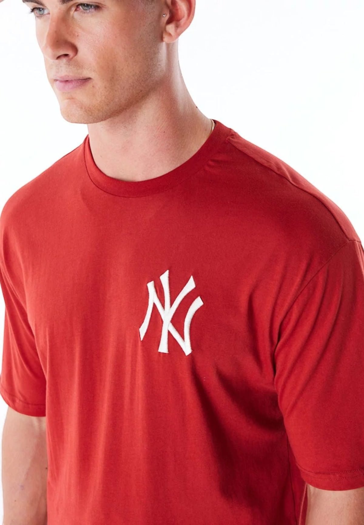 T-Shirt A Maniche Corte New York Yankees League Essential 60564754 Rust, Copper