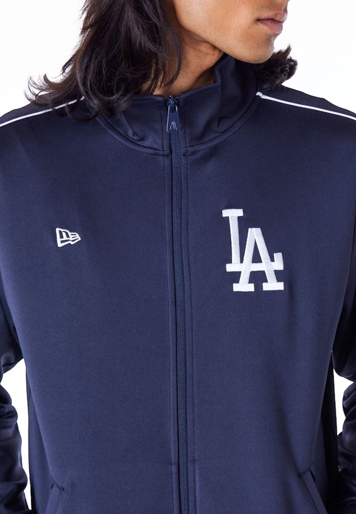 Felpa FulL-Zip La Dodgers Mlb 60564823 Dk Blue