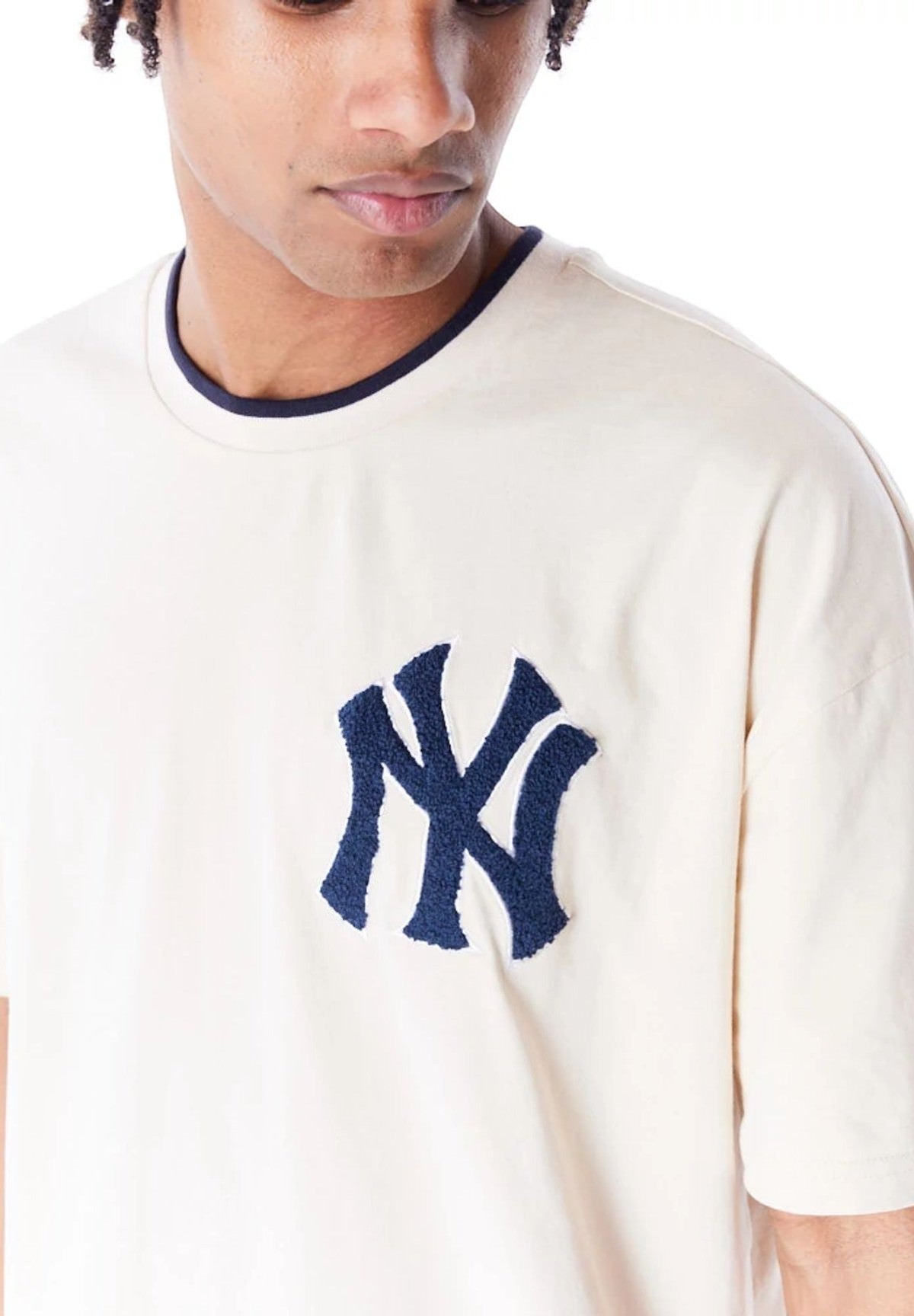 T-Shirt A Maniche Corte New York Yankees World Series 60564866 Light Beige