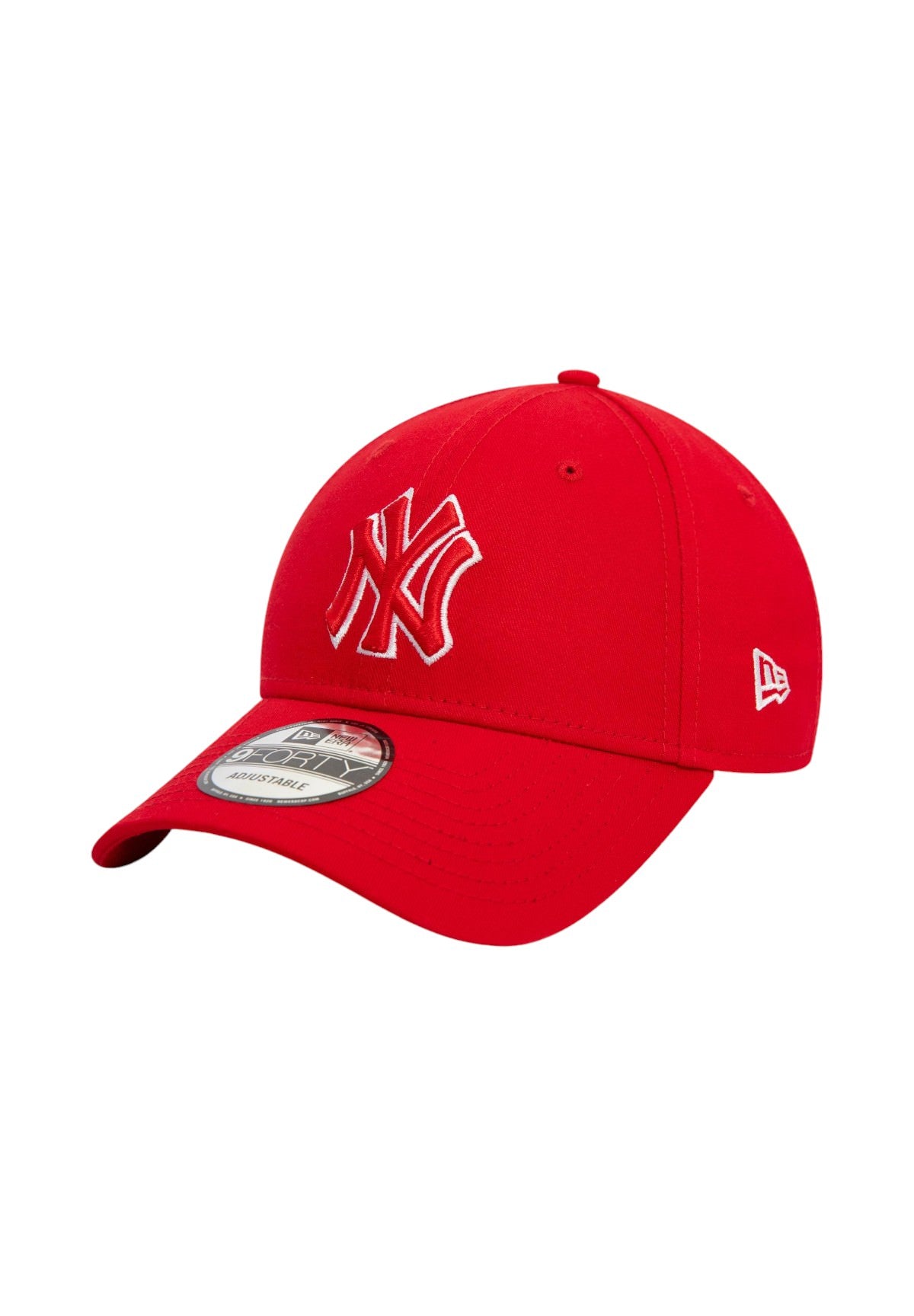 Cappello da Baseball 9FORTY New York Yankees Team Outline 60565119 Red