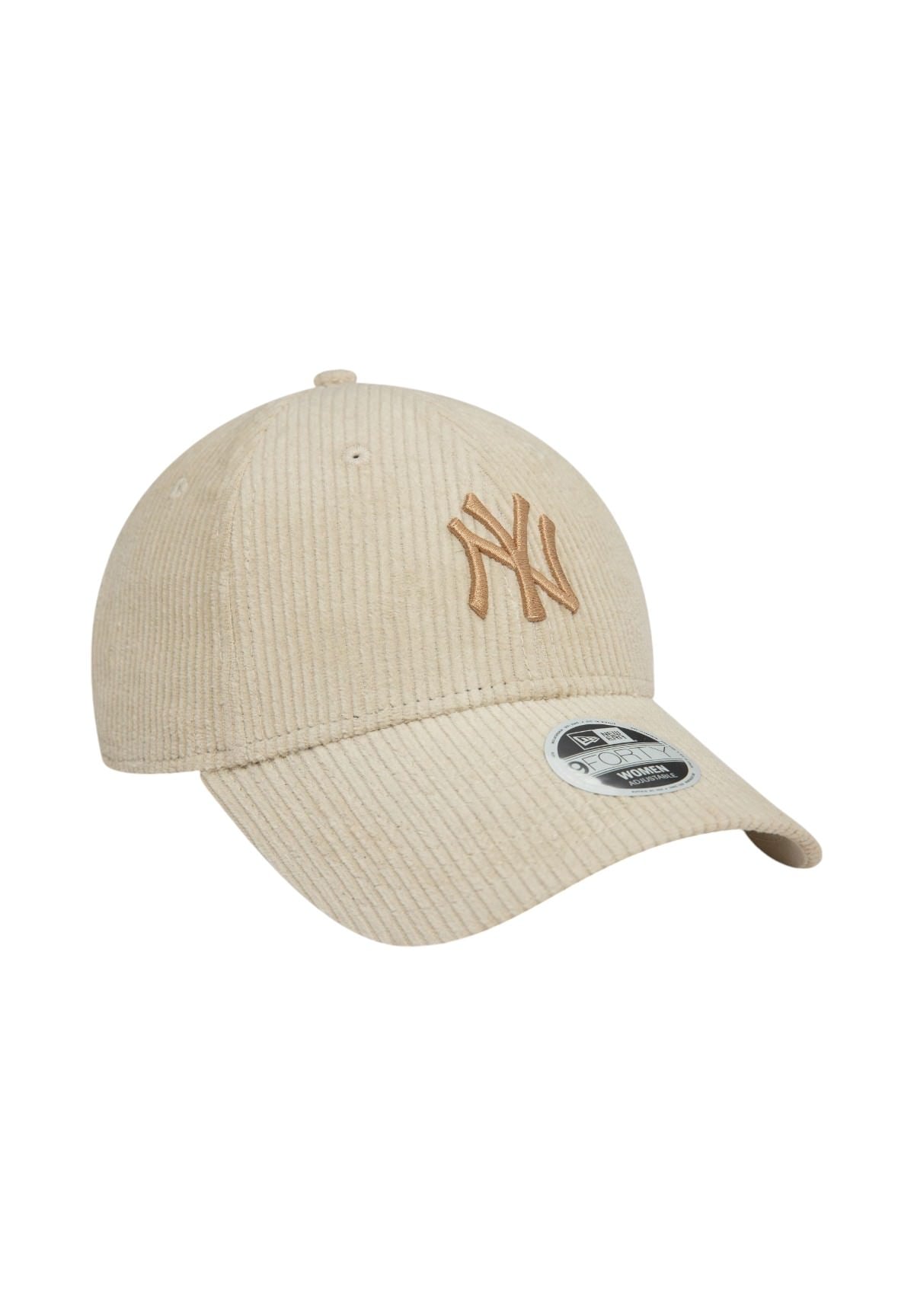 Cappello Da Baseball 9forty New York Yankees Womens Cord 60565252 Light Beige