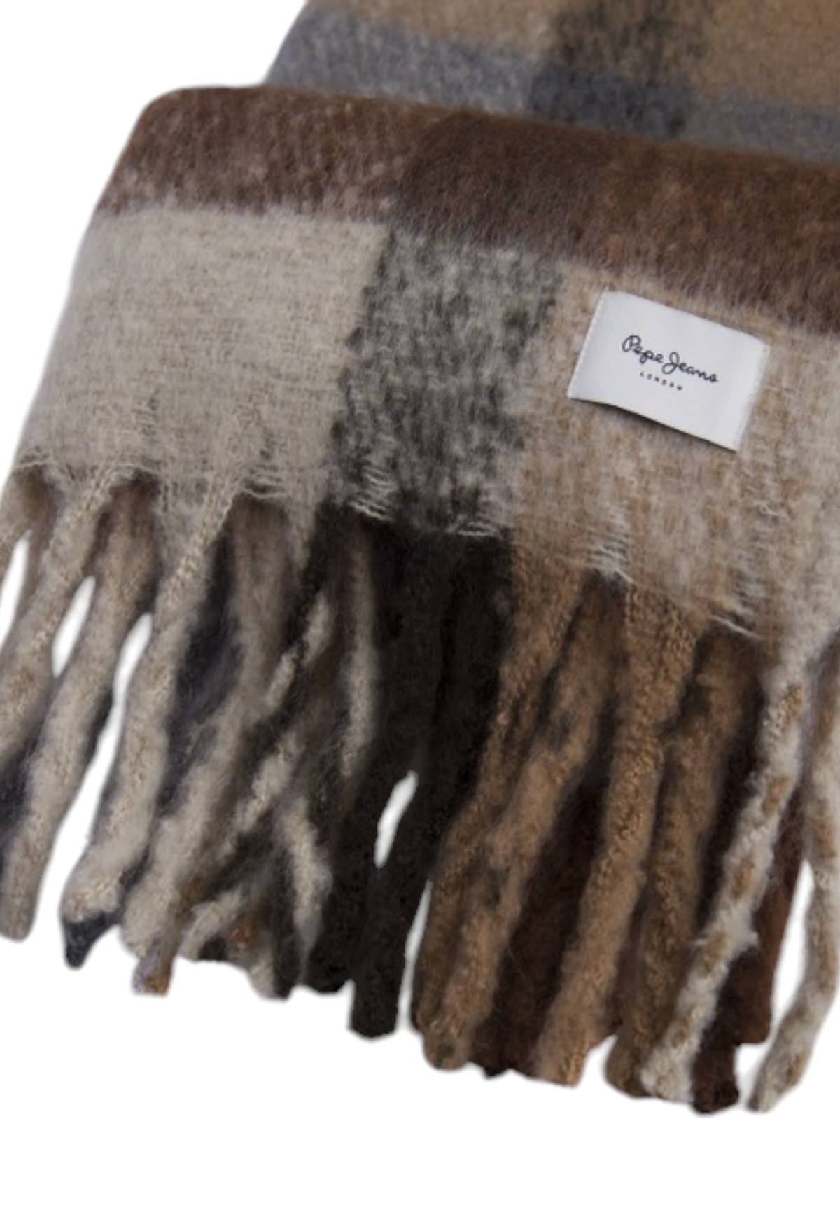 Sciarpa Yaiza Scarf PL110681 Earth Brown