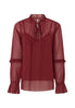 Pepe Jeans Camicia A Maniche Lunghe Pl304944 Burnt Red