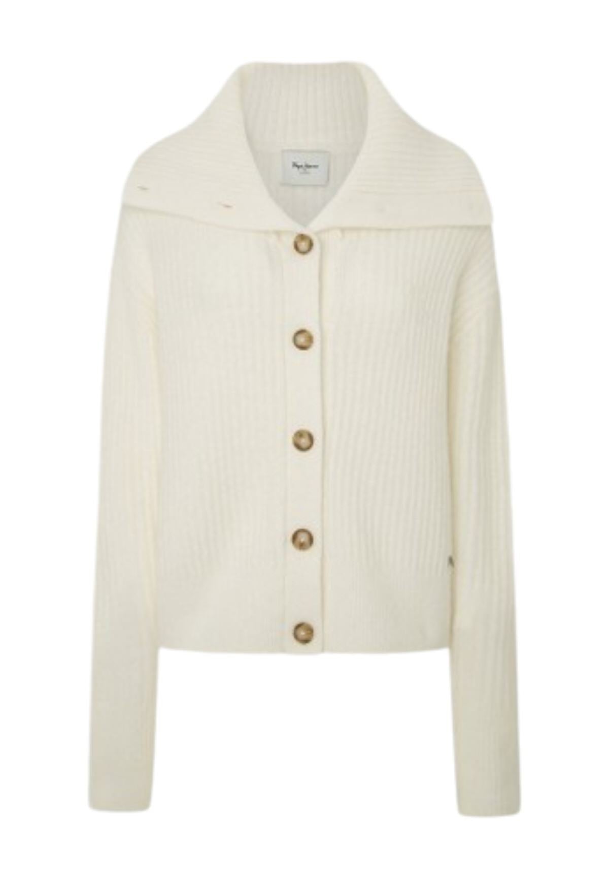 Cardigan Pl702189 Mousse White