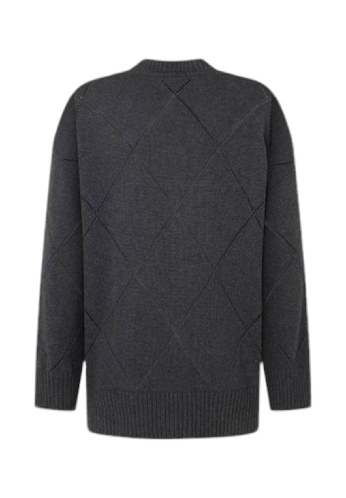 Cardigan Pl702213 Dark Grey Marl