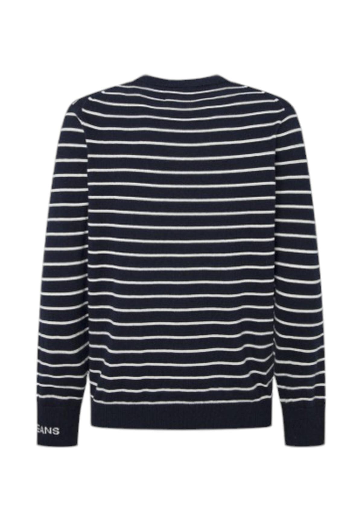 Maglione Girocollo New Andre Stripes PM702479 Dulwich Blue