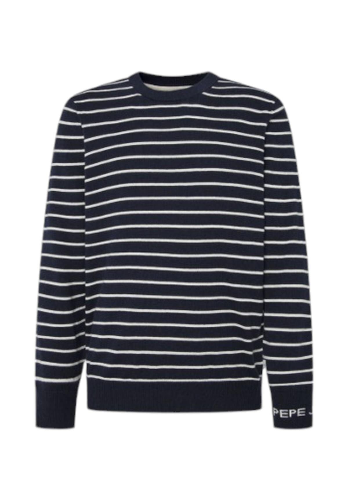 Maglione Girocollo New Andre Stripes PM702479 Dulwich Blue