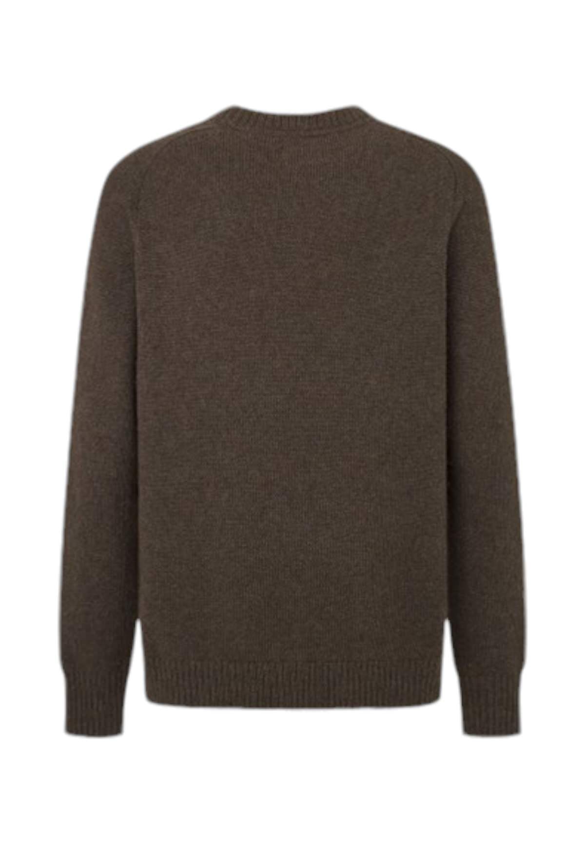 Maglione Girocollo Cred PM702480 Walnut Brown