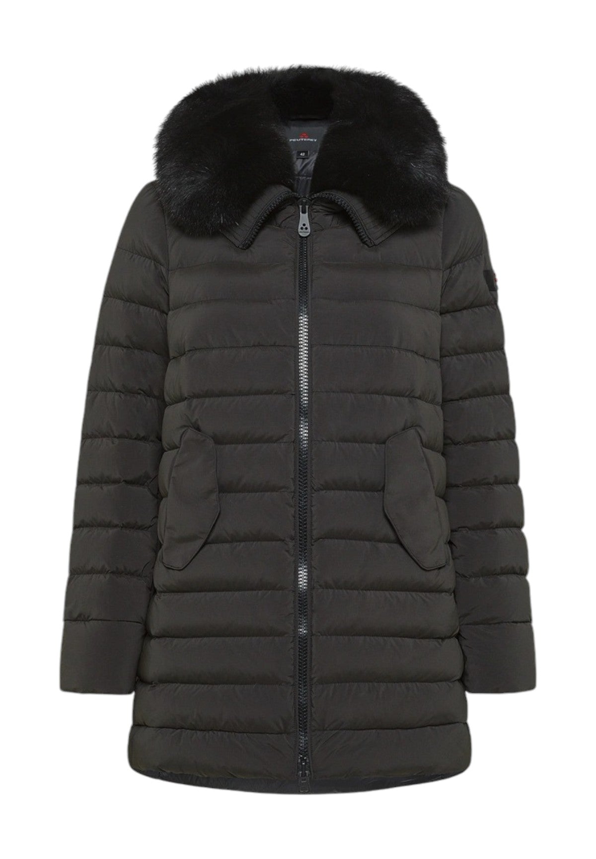 Piumino Pesante Ped4017 - Imb:80% Duck Down 20% Duck Feather ITOKA ML FUR Corvo