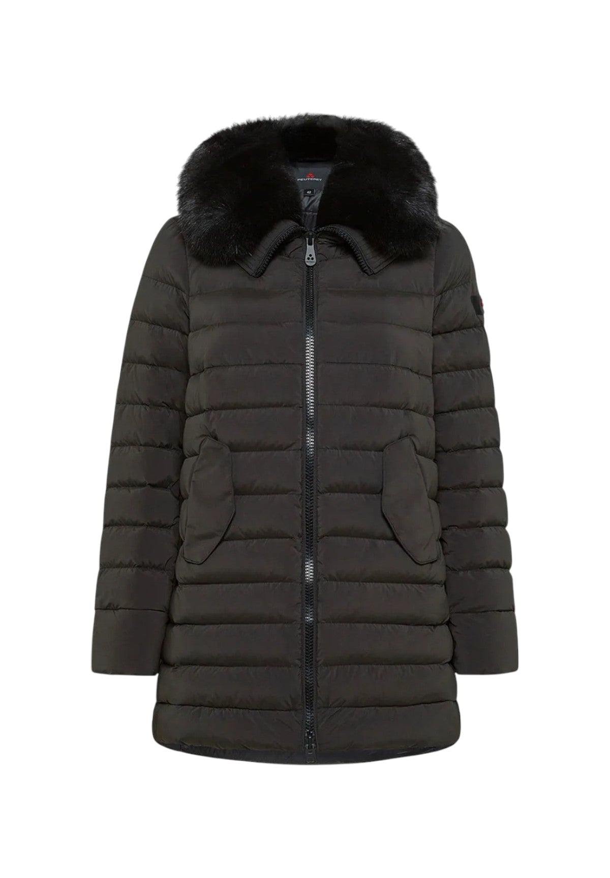 Piumino Pesante Ped4017 - Imb:80% Duck Down 20% Duck Feather ITOKA ML FUR Corvo