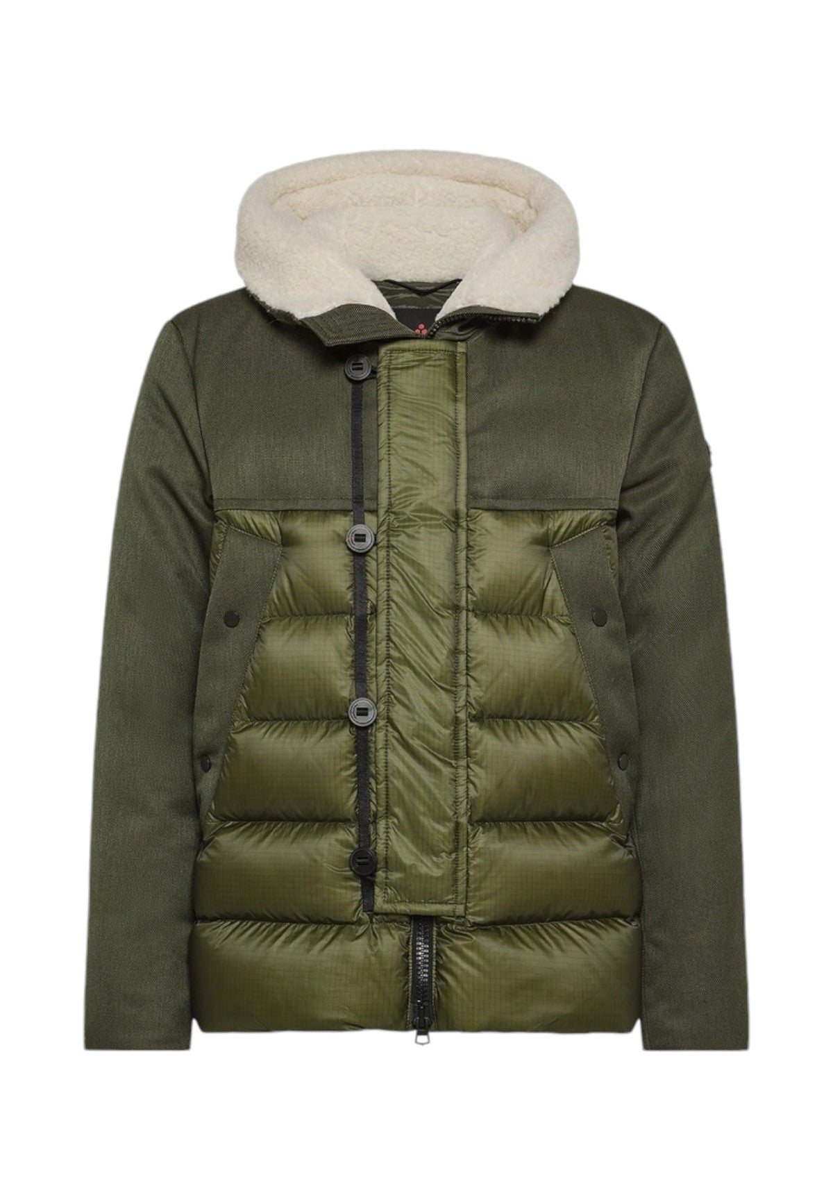 Giubbotto Peu4909 - Imb:60% Goose Down 40% Duck Feather LICH TV BMAT 01 ECOFUR Verde Fogliame, Verde Fogliame