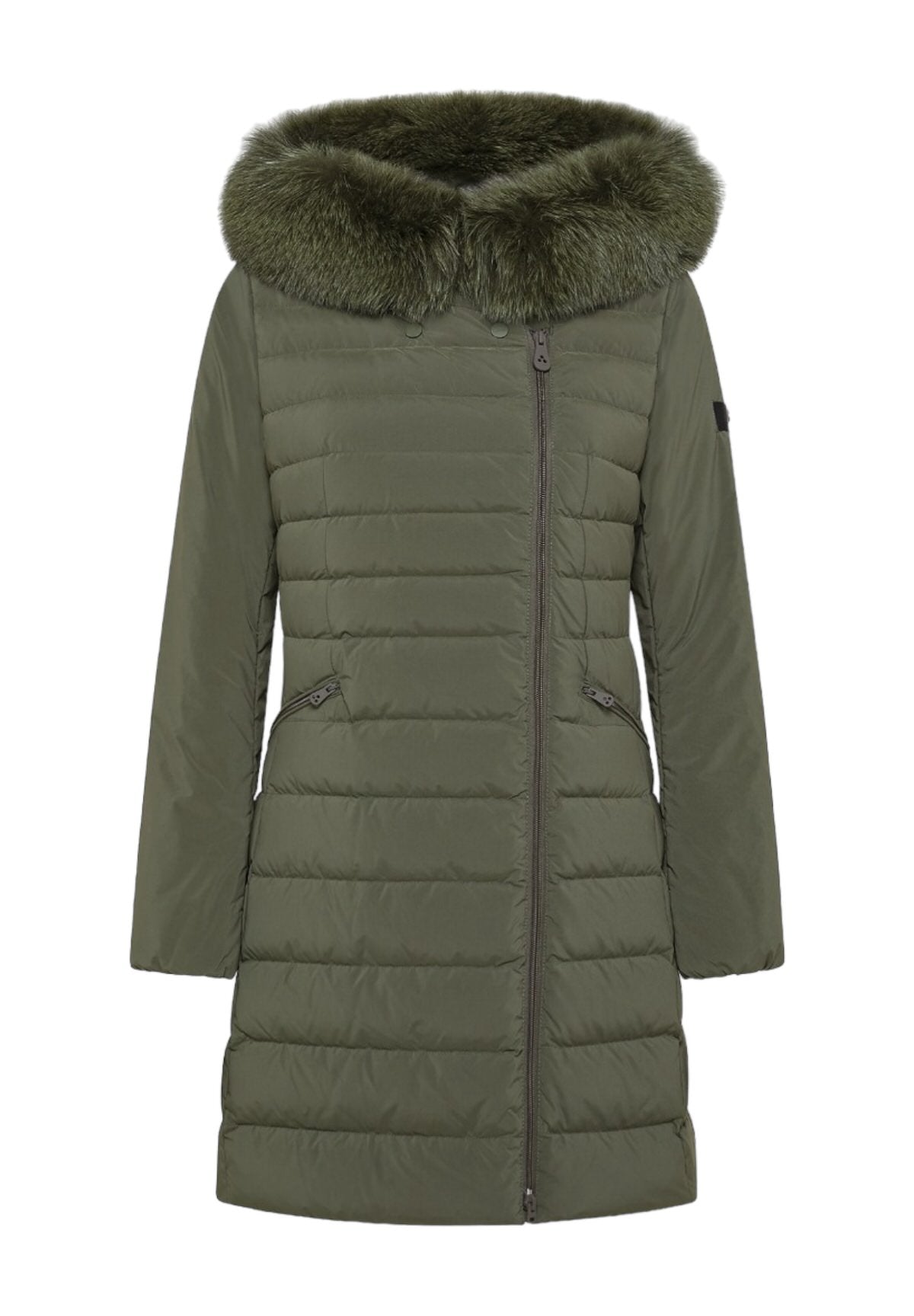 Parka Seriola Ml 04 Fur Verde Fogliame