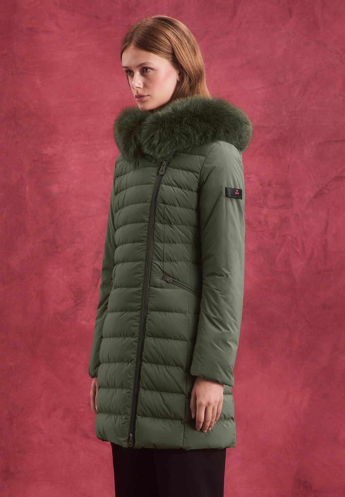 Parka Seriola Ml 04 Fur Verde Fogliame