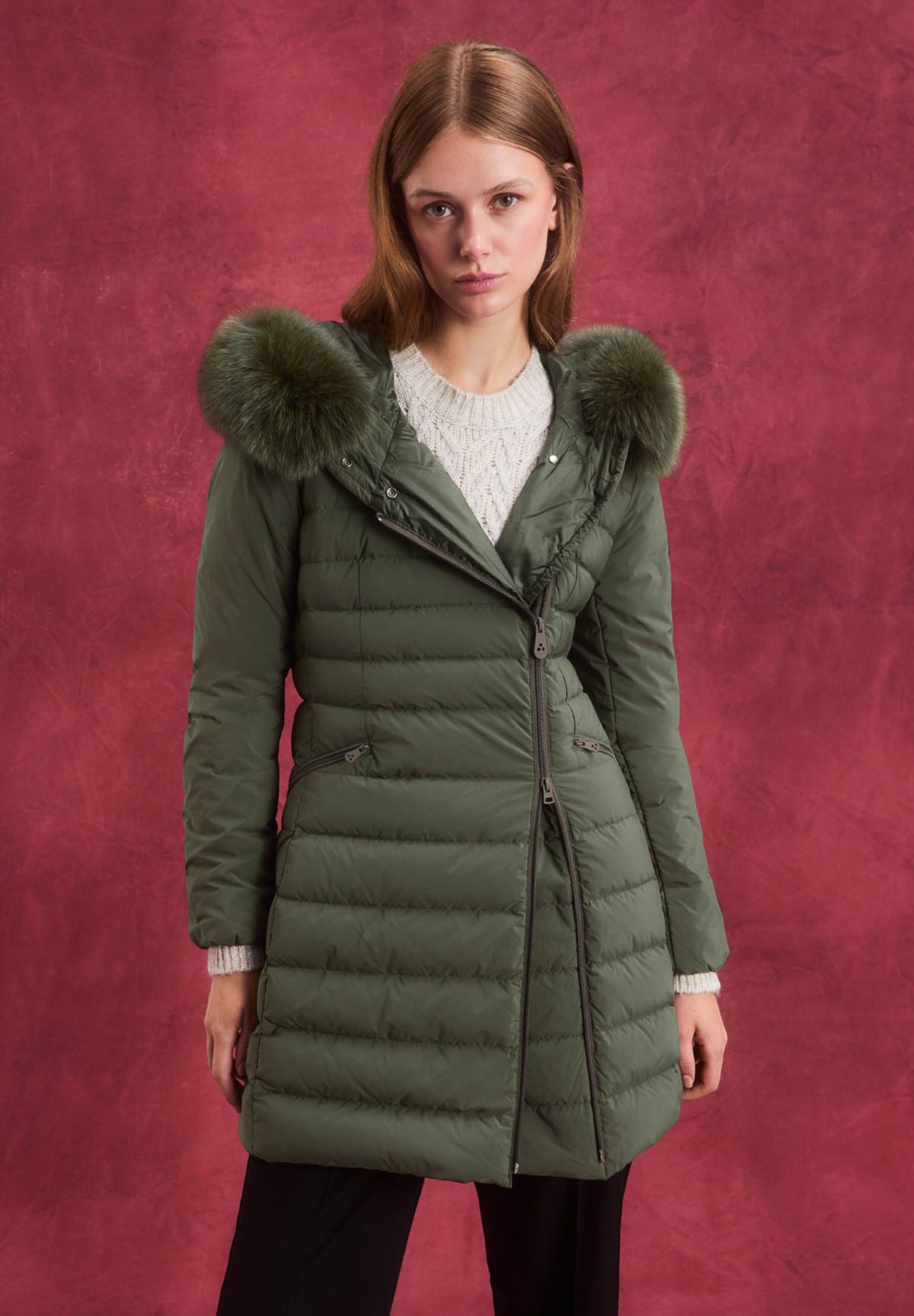 Parka Seriola Ml 04 Fur Verde Fogliame