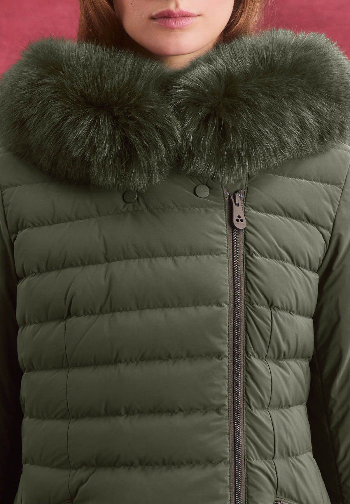 Parka Seriola Ml 04 Fur Verde Fogliame