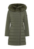 Peuterey Piumino Pesante Ped3657 - Imb:80% Duck Down 20% Duck Feather SERIOLA ML 04 FUR Verde Fogliame