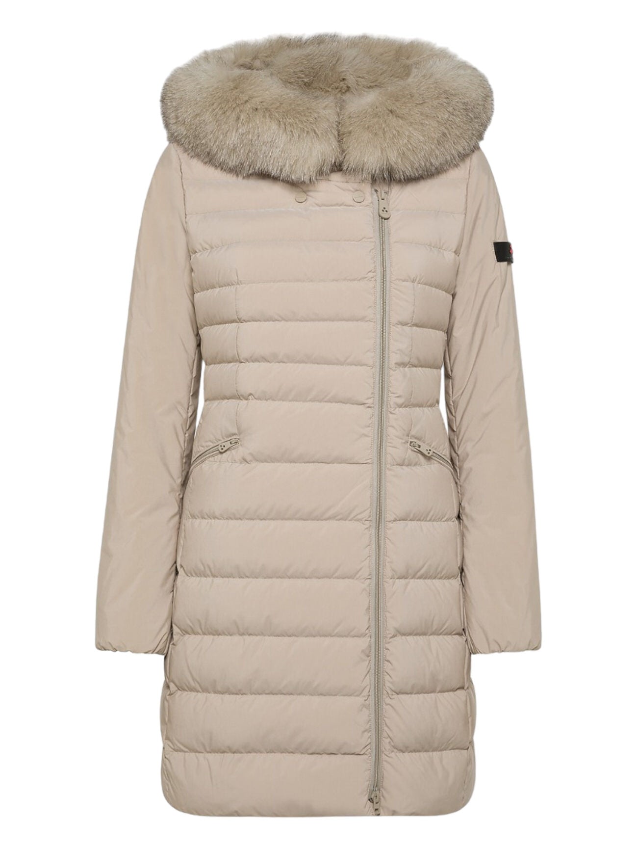 Piumino Pesante Ped3657 - Imb:80% Duck Down 20% Duck Feather SERIOLA ML 04 FUR Sesamo