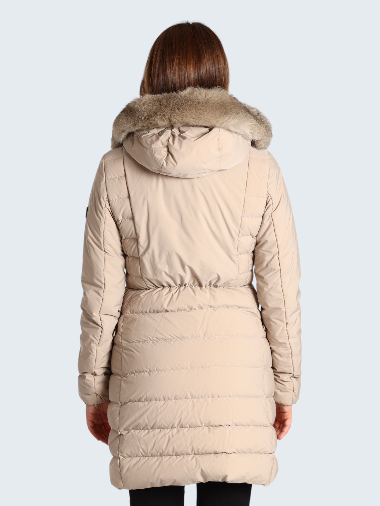 Piumino Pesante Ped3657 - Imb:80% Duck Down 20% Duck Feather SERIOLA ML 04 FUR Sesamo