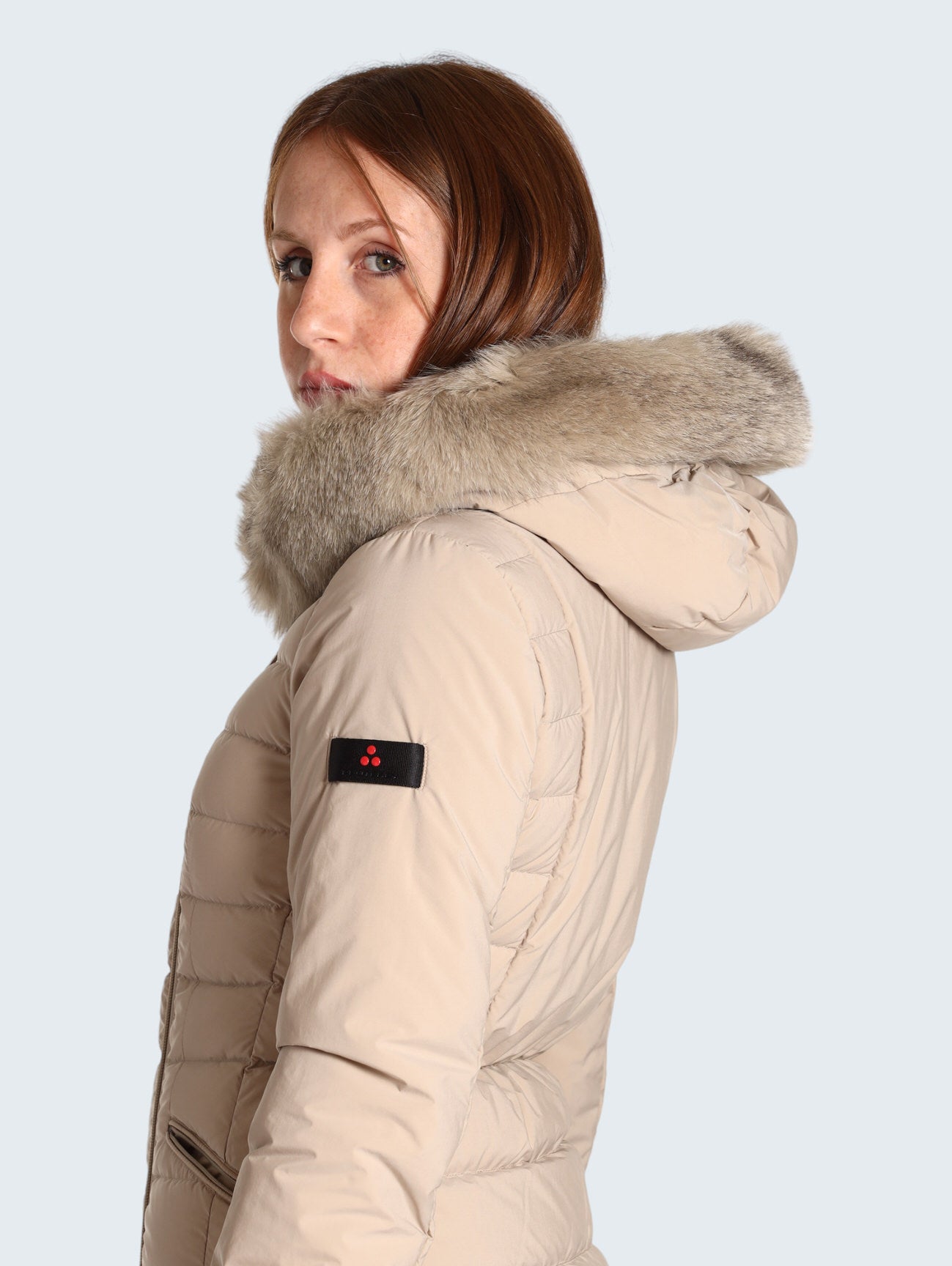 Piumino Pesante Ped3657 - Imb:80% Duck Down 20% Duck Feather SERIOLA ML 04 FUR Sesamo