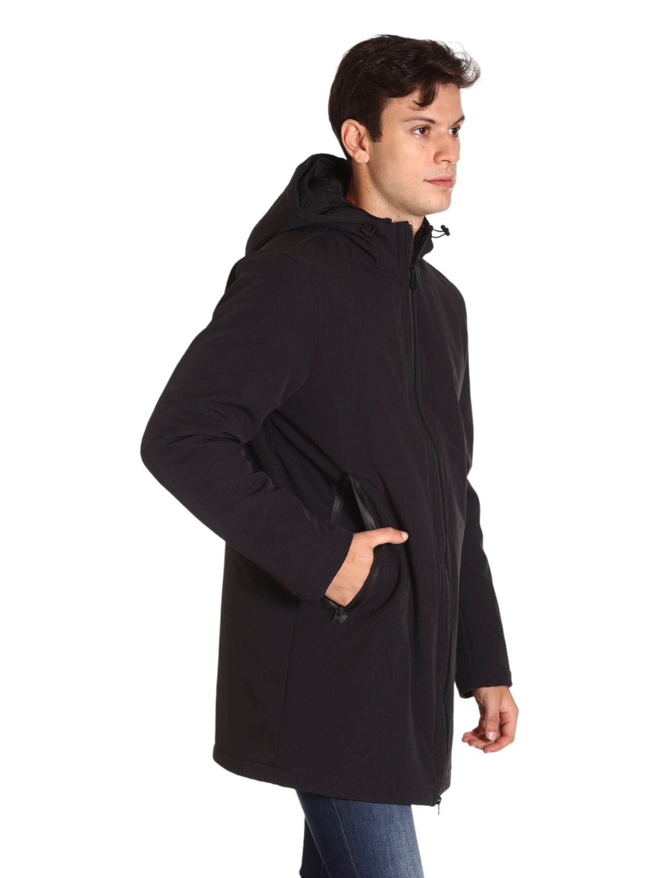 Giubbotto Recycled Hooded Puff K10k113908 Ck Black