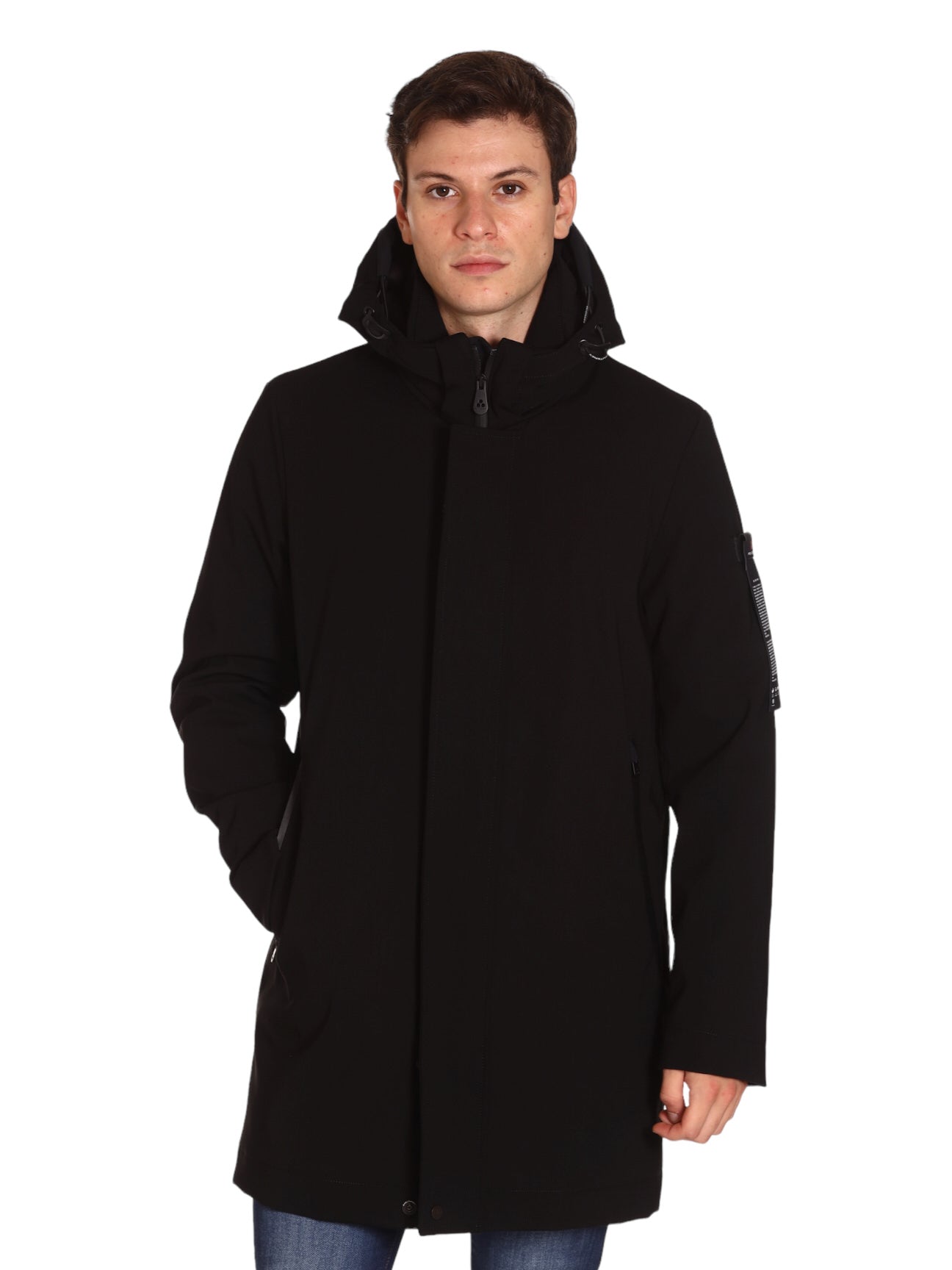 Parka Peu4853 - Imb:100% Polyester ALBALI ND 02 Nero