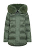 Peuterey Piumino Pesante Ped5110 - Imb:90% White Goose Down 10% Goose Fe TAKAN MQS 03 FUR Grigio Gelo