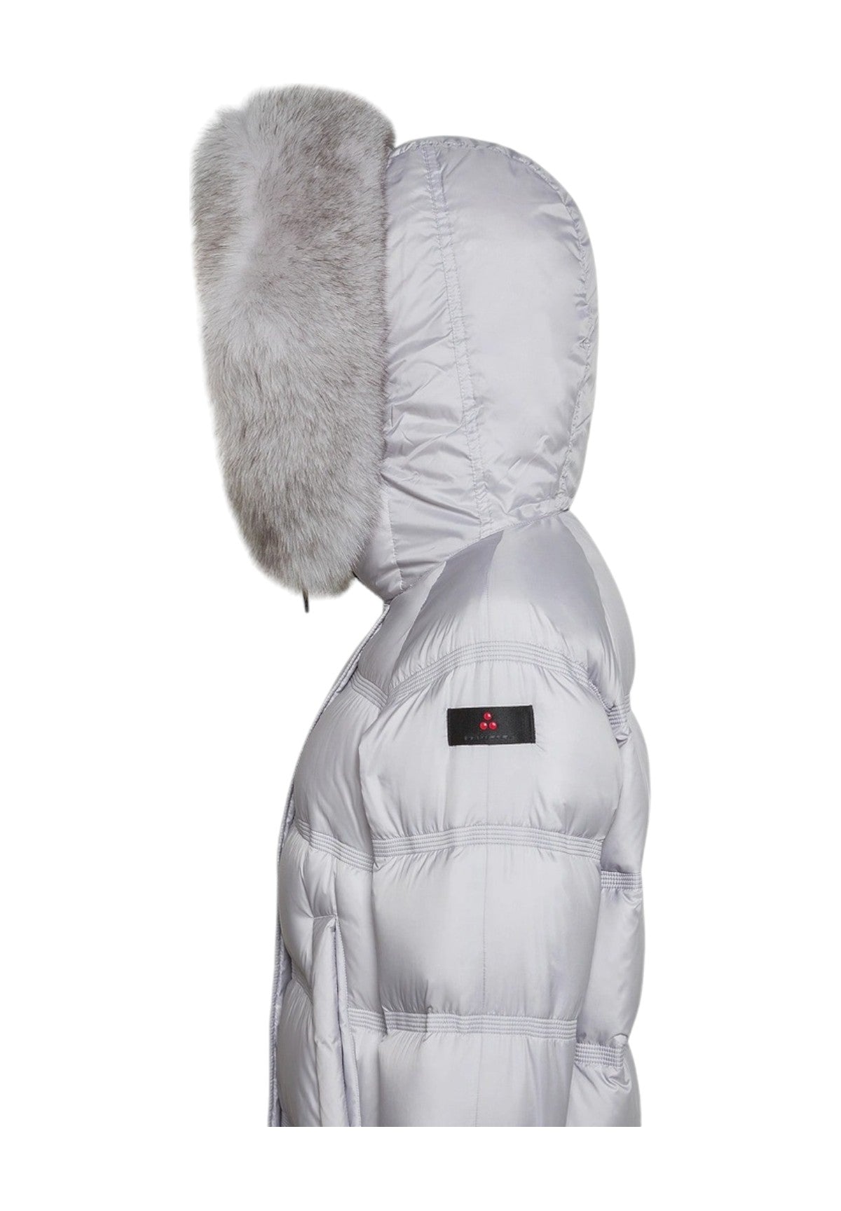 Piumino Pesante Ped5110 - Imb:90% White Goose Down 10% Goose Fe TAKAN MQS 03 FUR Grigio Gelo