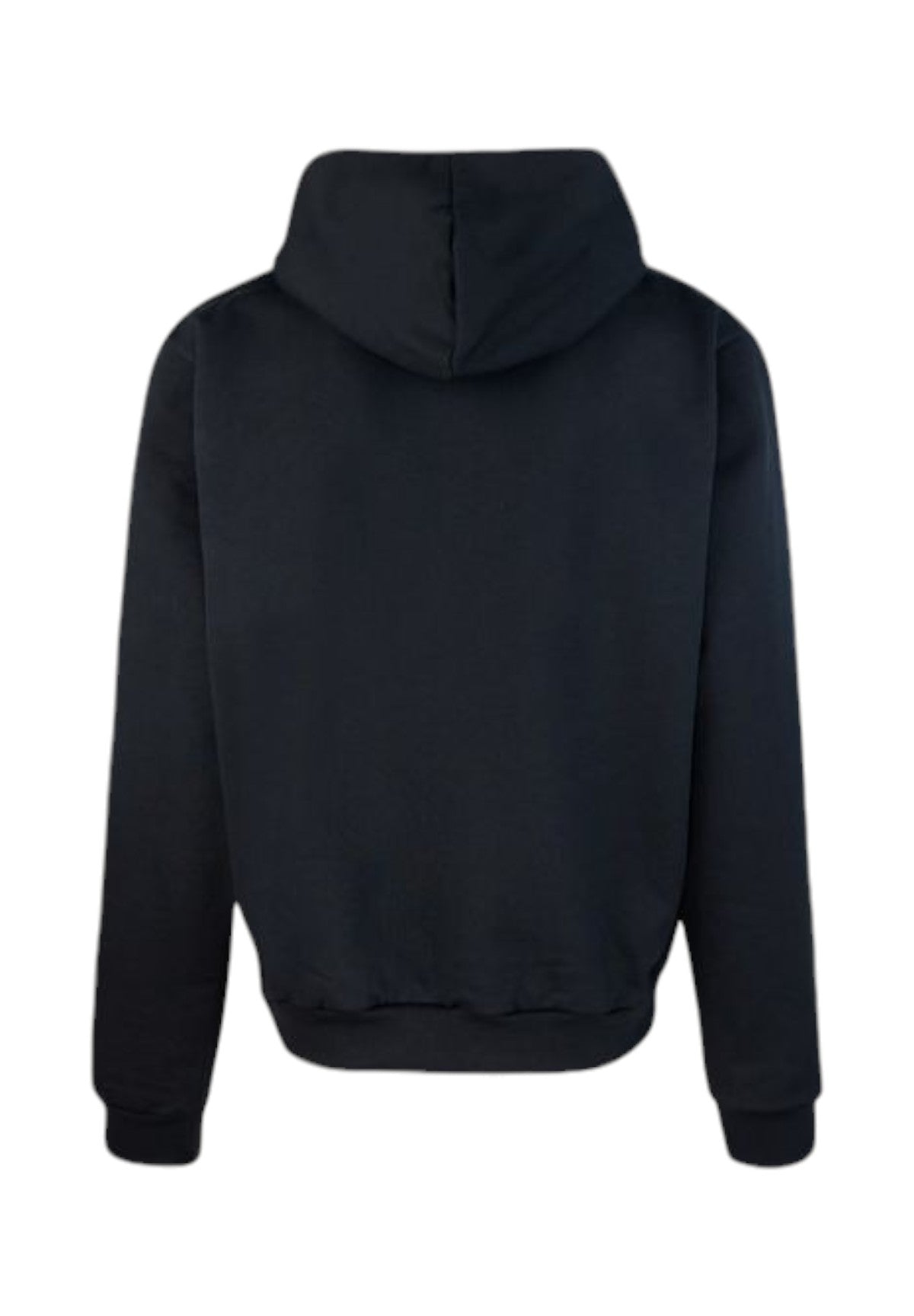 Felpa Pullover con Cappuccio Black Hoodie With Purple Lightning PH00790 Black