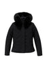 Refrigiwear Piumino Pesante W99208 Xt2429 SHORT LADY TECH FUR JACKET Black