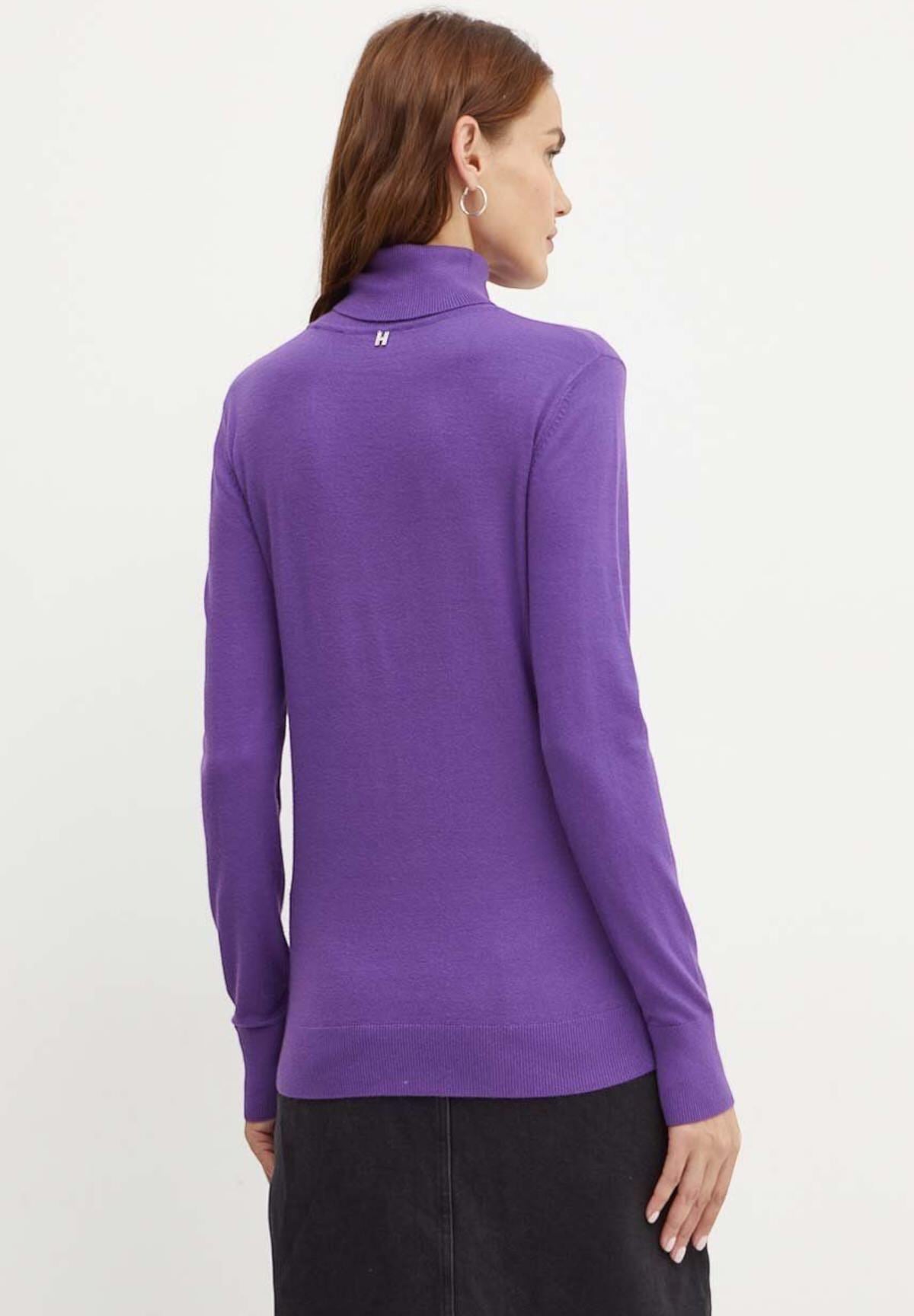 Maglione Collo Alto Maglia a Collo Alto GPA24065LU Purple Sapphire