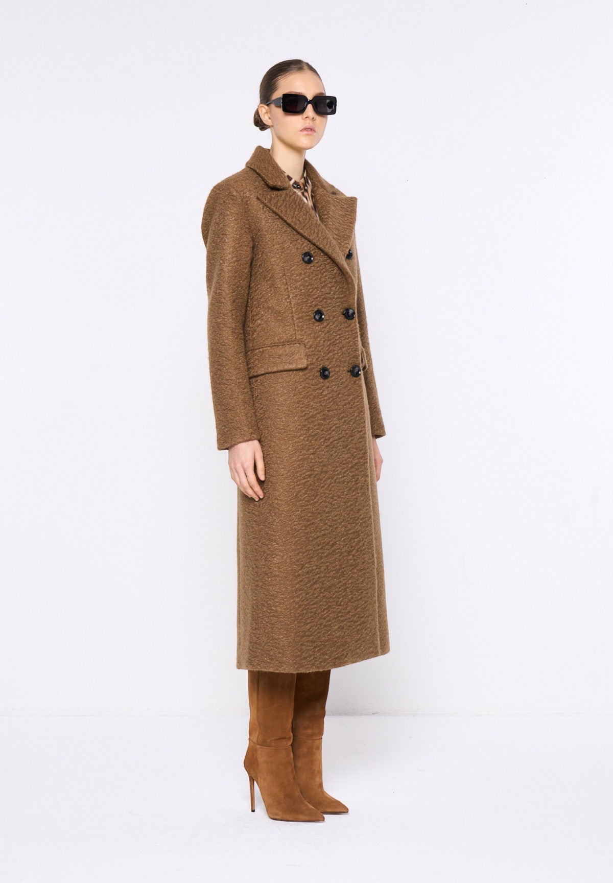 Cappotto Gpa24189cp Brown Light