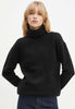 Silvian Heach Maglione Collo Alto Maglione con Collo Alto GPA24322LU Black