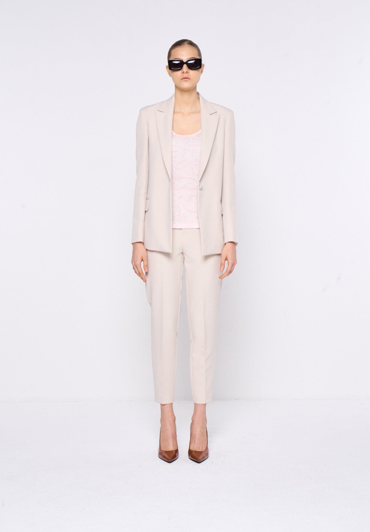 Tailleur Gpa24379jp Beige Turtledove