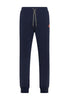 Sun68 Pantaloni Tuta Long Pant Nylon Fleece Tech F44148 Navy Blue