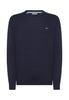 Sun68 Maglione Girocollo Round Solid K44101 Navy Blue