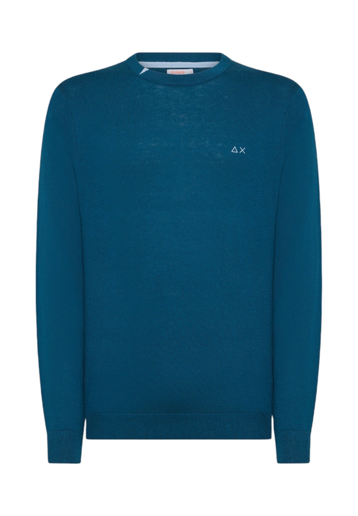 Maglione Girocollo Round Solid K44101 Blue Profondo