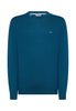 Sun68 Maglione Girocollo Round Solid K44101 Blue Profondo