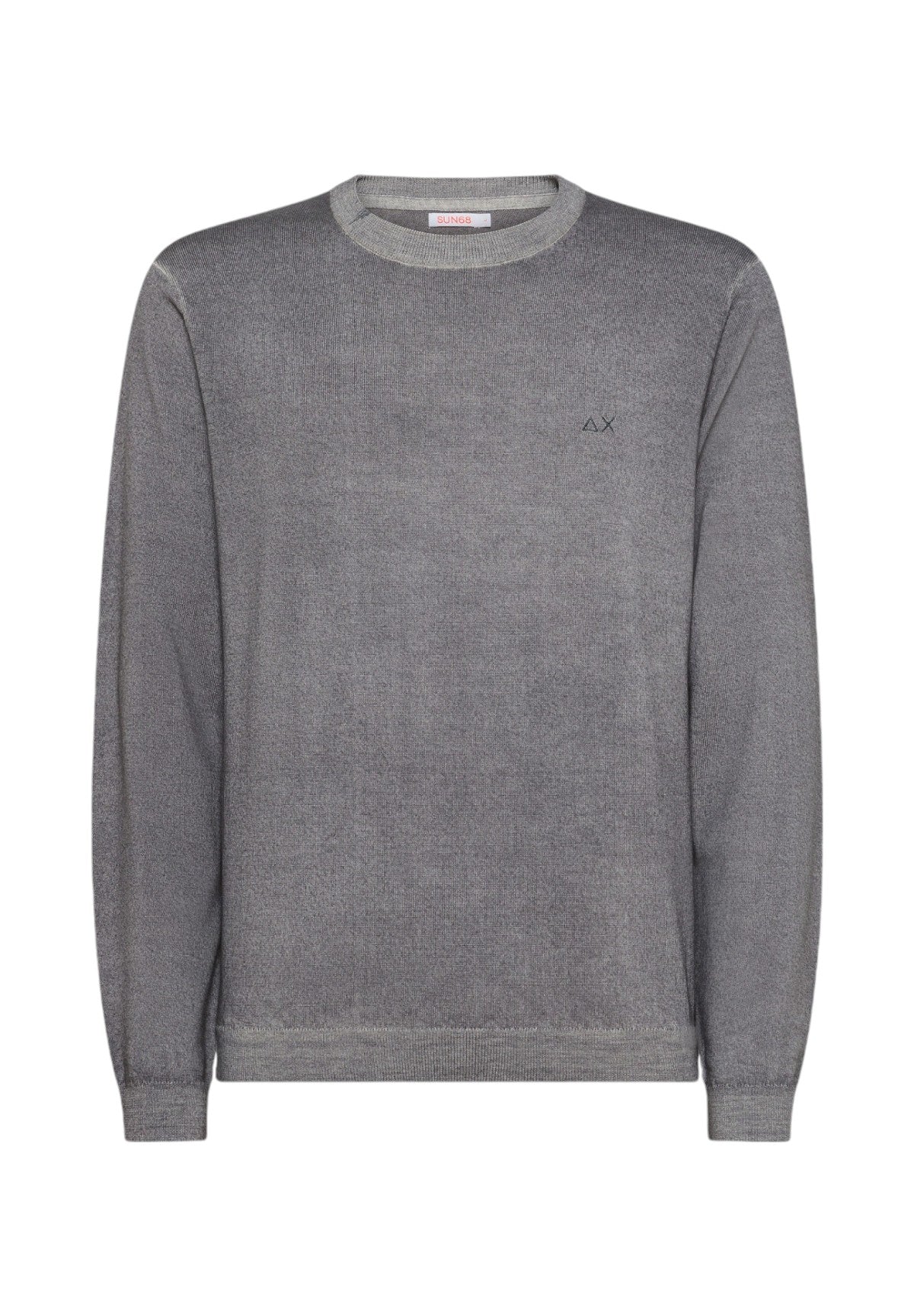 Maglione Girocollo Round Vintage Plain K44147 Grigio scuro