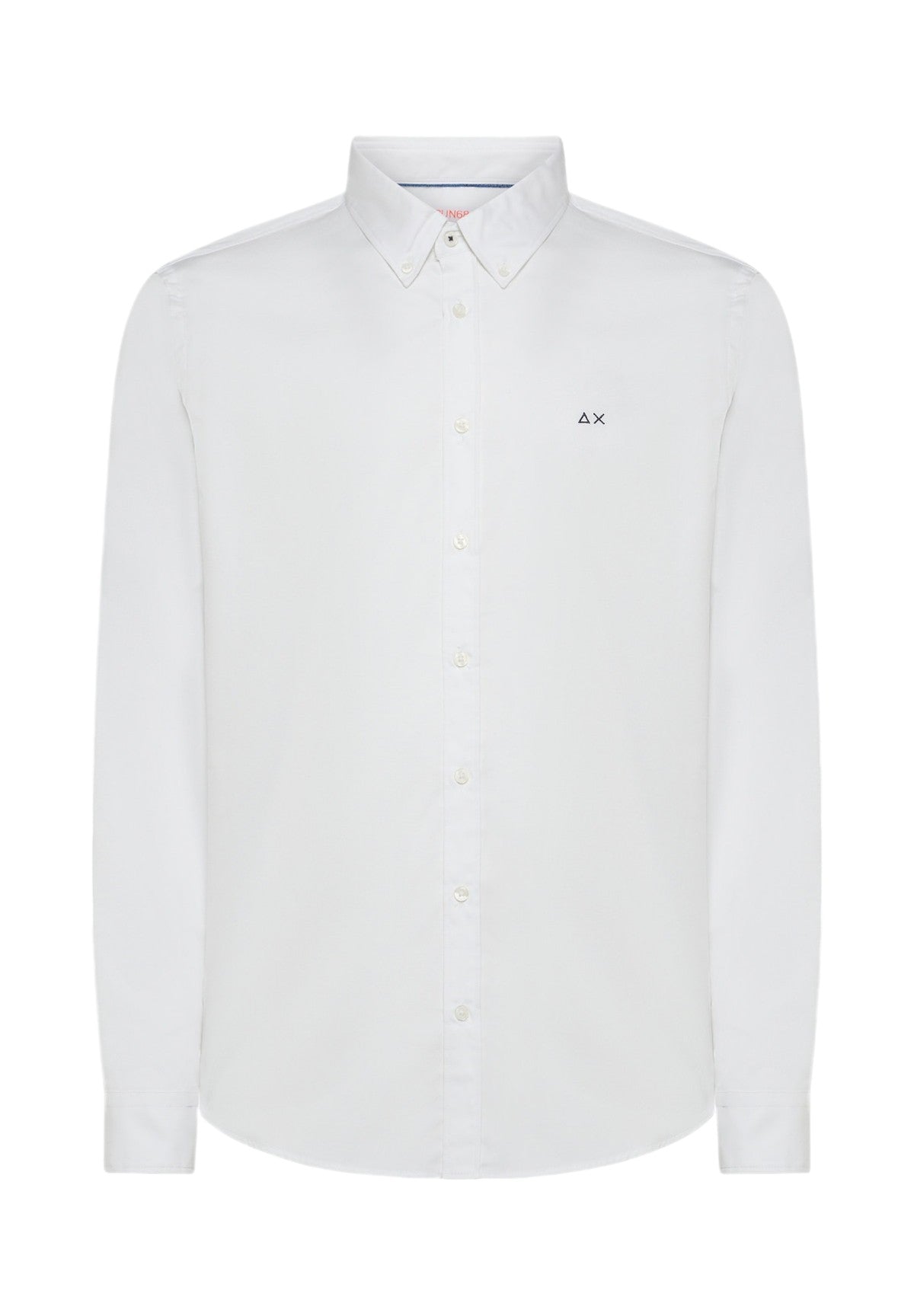 Camicia a Maniche Lunghe Shirt Oxford Small Collar B/D L/S S44101 Bianco