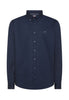 Sun68 Camicia a Maniche Lunghe Shirt Oxford Small Collar B/D L/S S44101 Azzurro