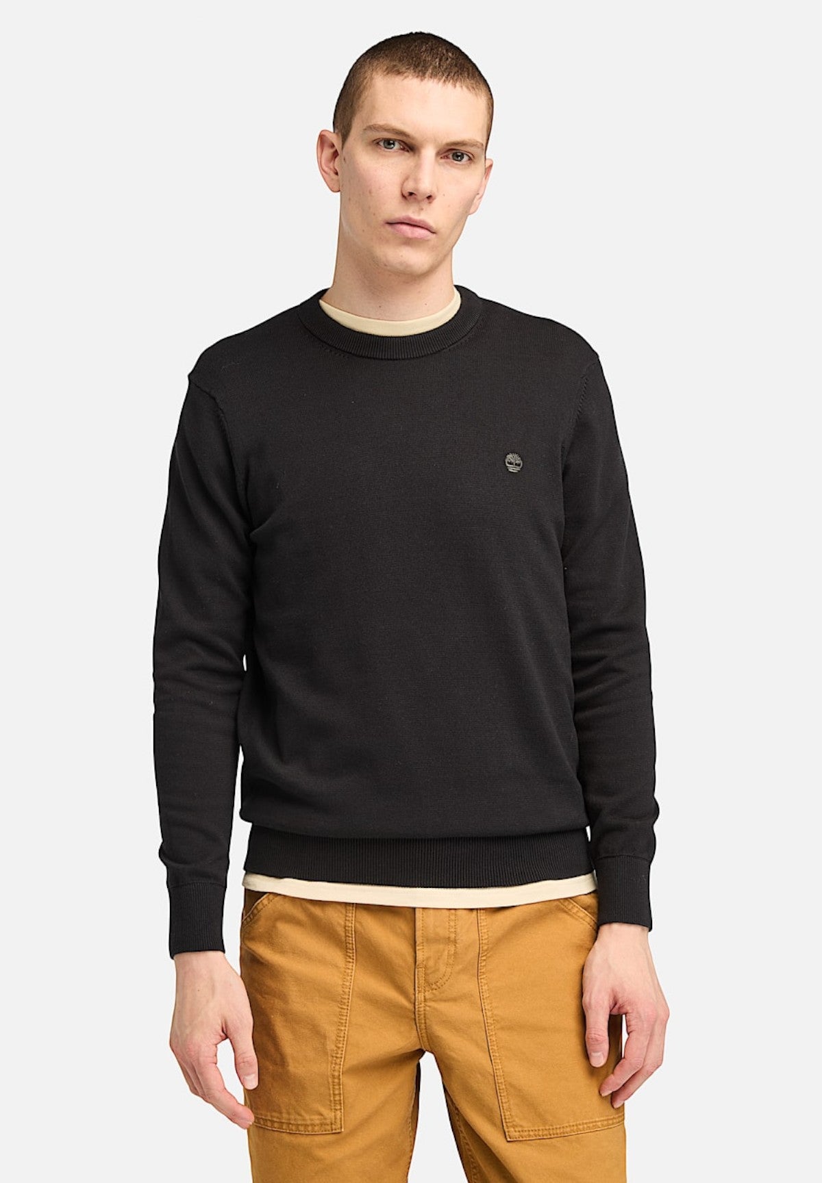 Maglione Girocollo Williams River TB0A2BMM Black, Pavement