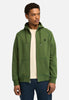 Timberland Felpa Full-Zip con Cappuccio Brushed Back Full Zip Hoodie TB0A2BNB Black Forest Green