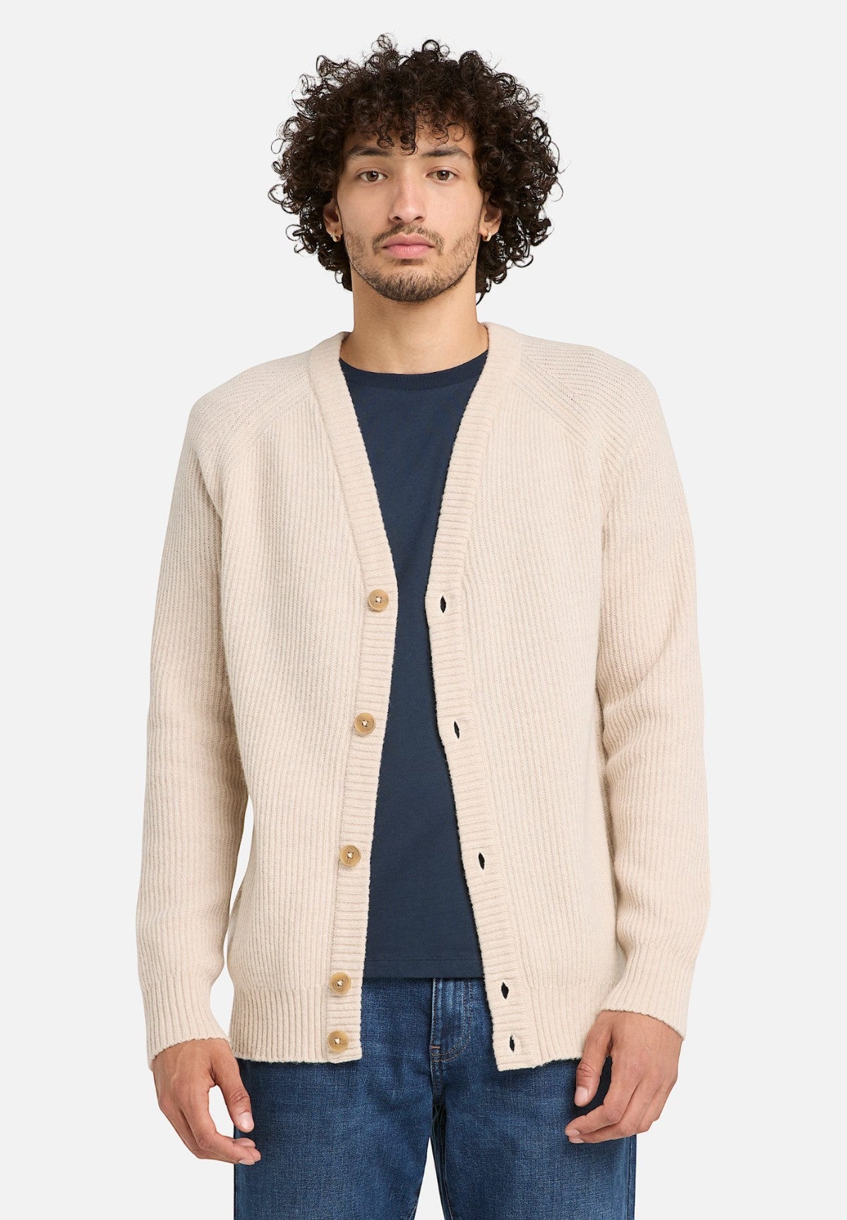 Cardigan Raglan Sleeve Cardigan TB0A62G7 Angora Heather